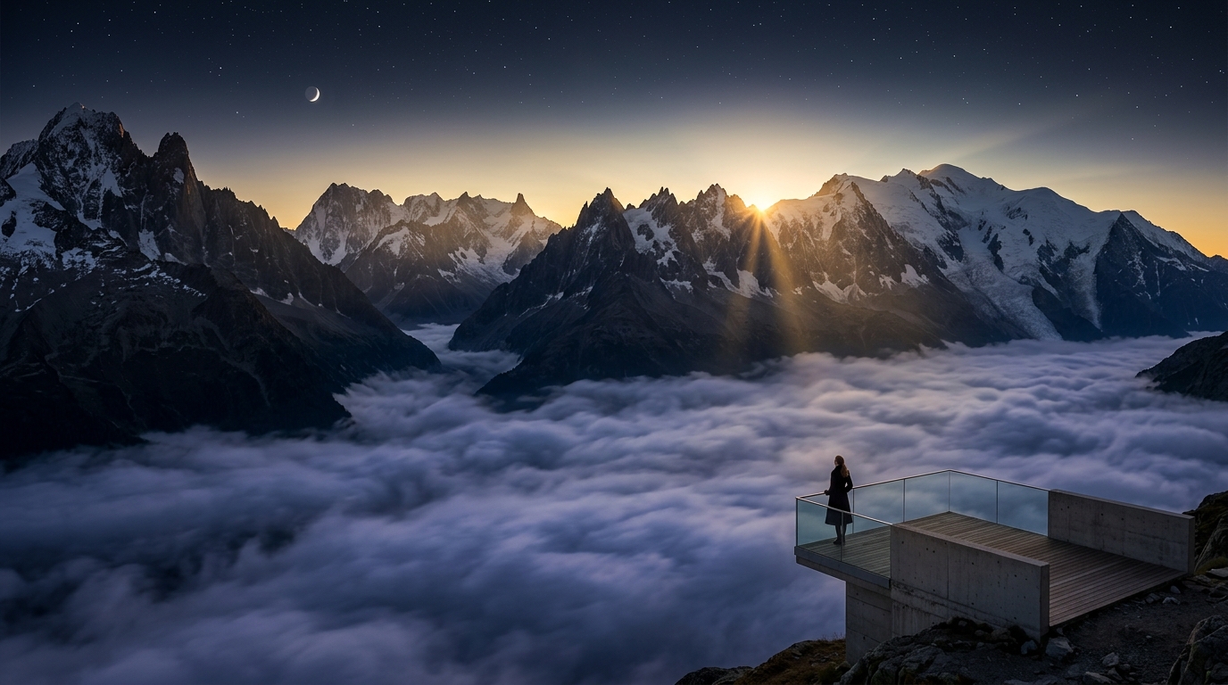 Cinematic Mountain Dawn